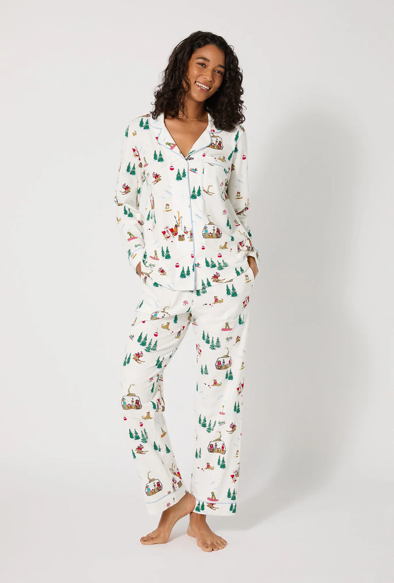 The "Ski Pups" Classic Jammies by BedHead