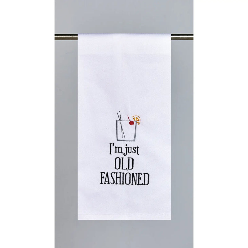 The "I'm Old Fashioned" Dish Towel
