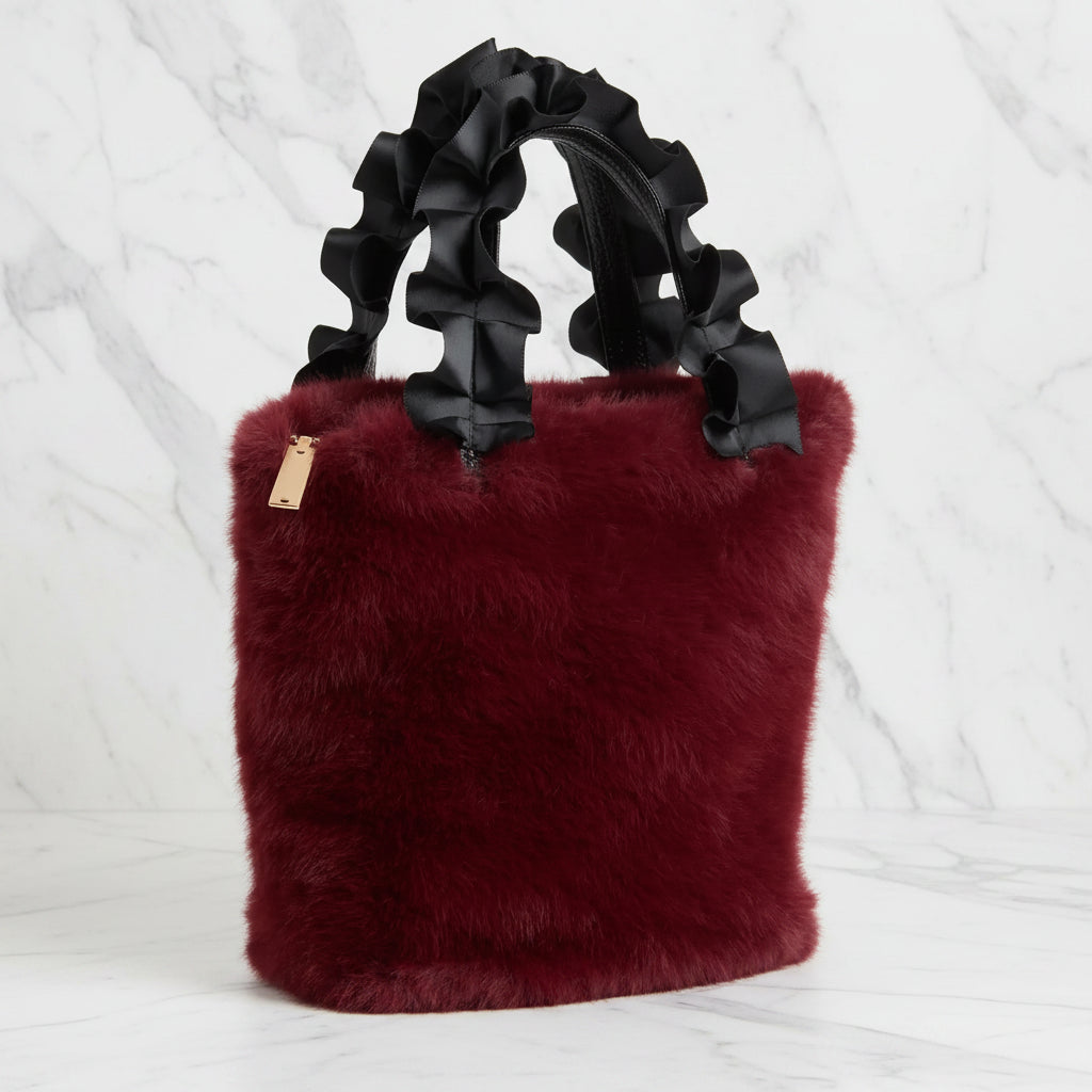 The "Larsa" Faux Fur Handbag