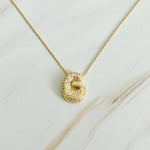The "Crystal Bubble" Initial Necklace