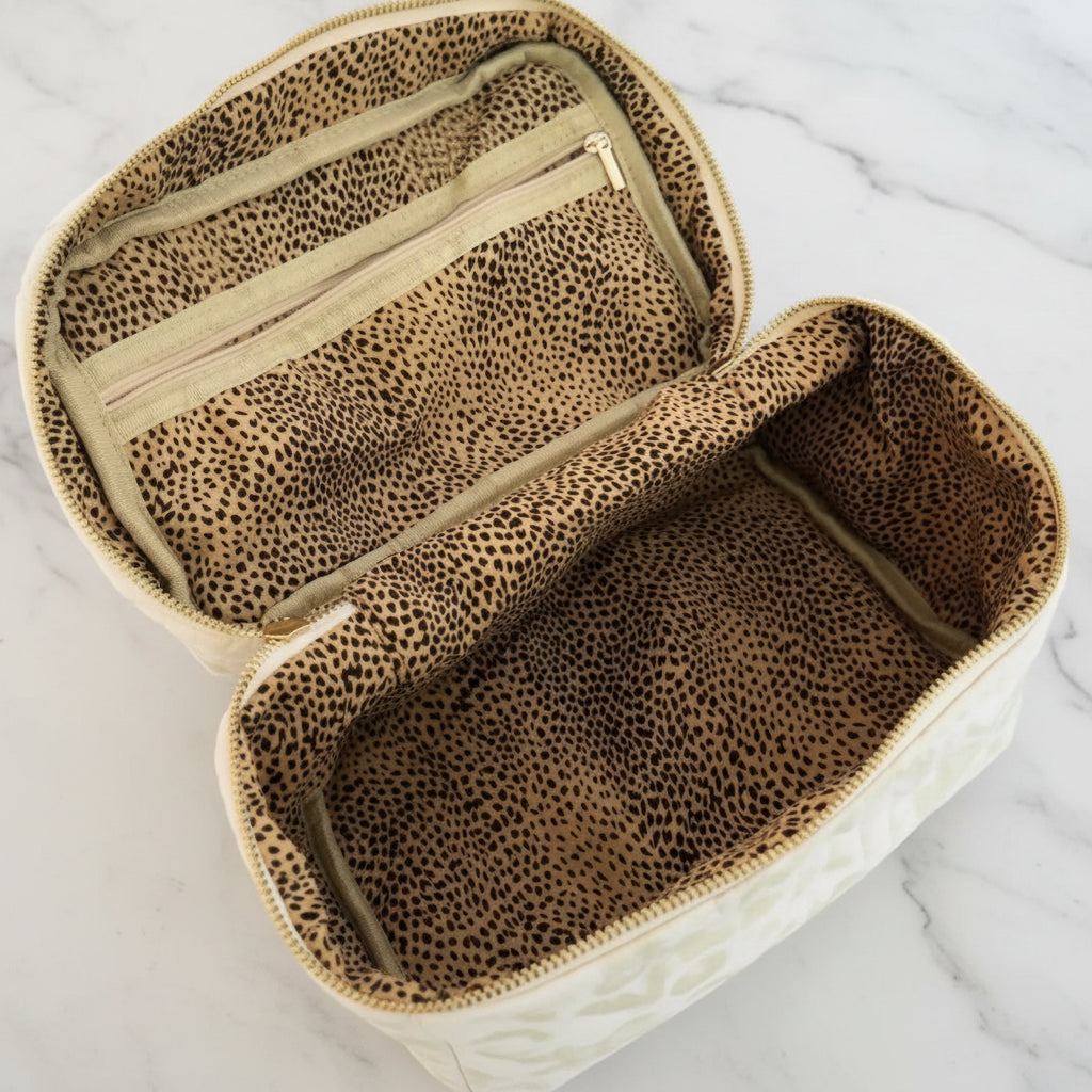The "Velvet Voyager" Vanity Case