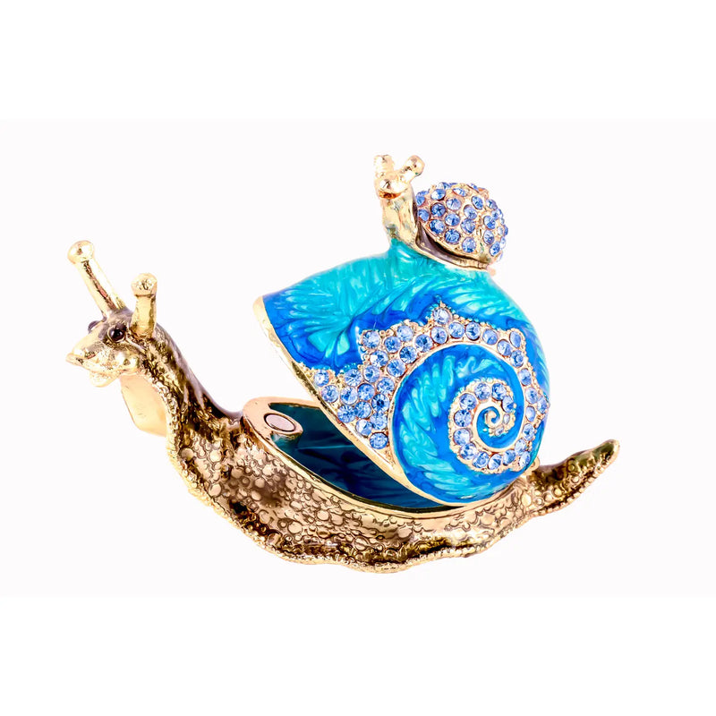 The "Swarovski Snail" Trinket Box