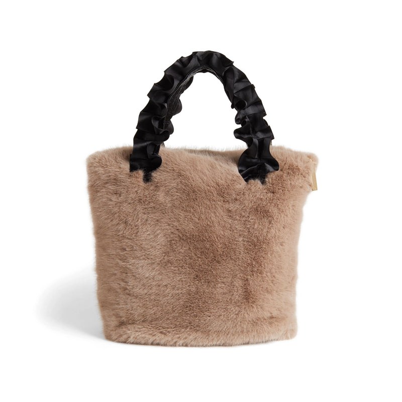 The "Larsa" Faux Fur Handbag