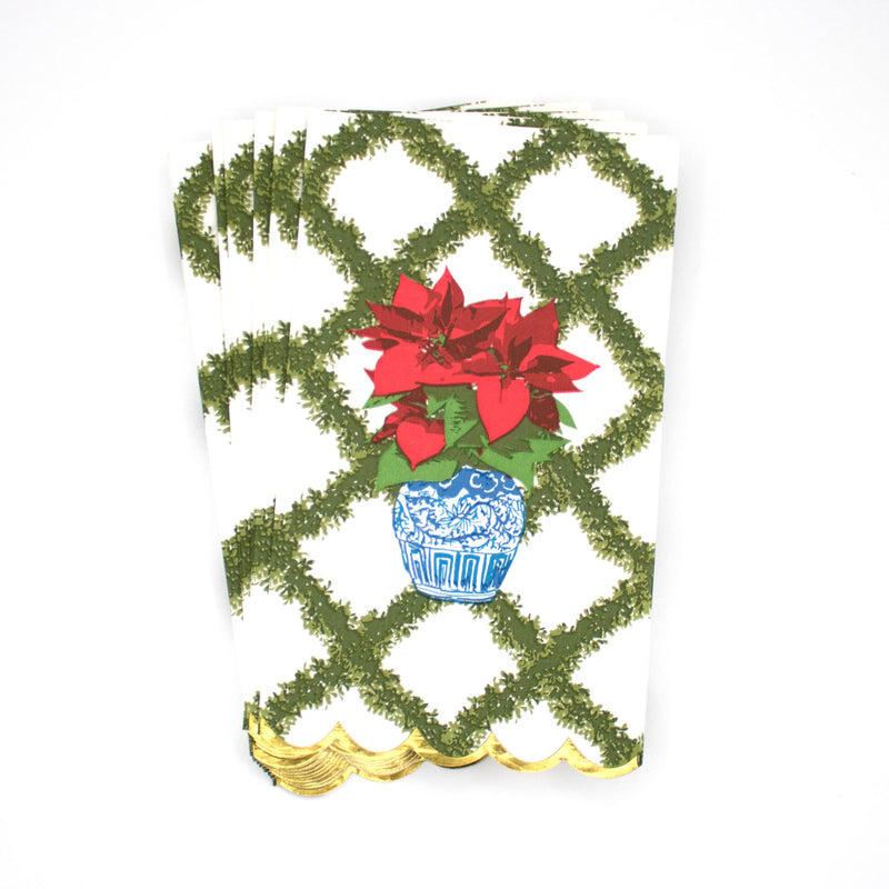 The "Poinsettia" Napkins