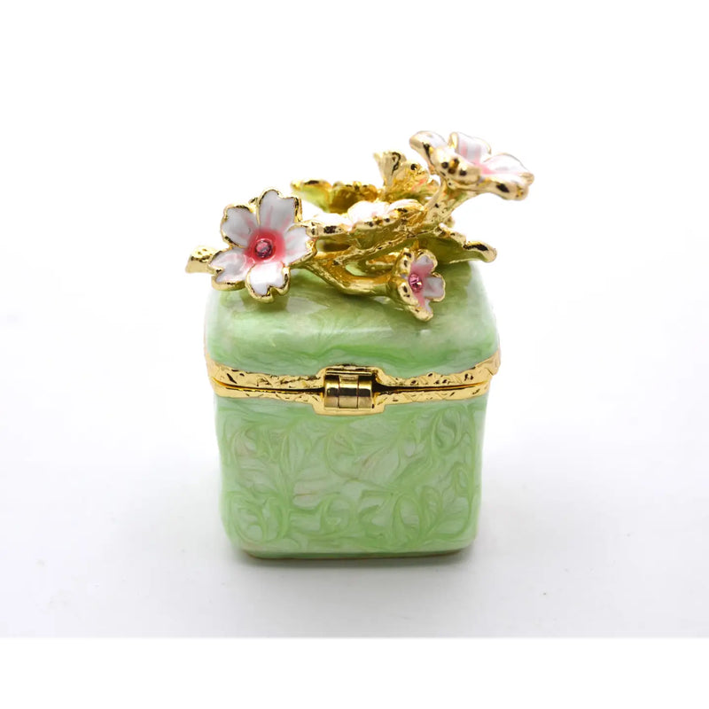 The "Swarovski Floral" Trinket Box