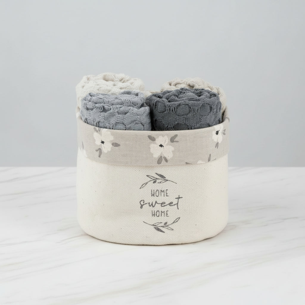 The "Waffle Weave Dishtowel" Set
