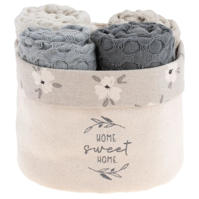 The "Waffle Weave Dishtowel" Set