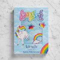 The "Lisa Frank X Kitsch" Satin Pillowcase