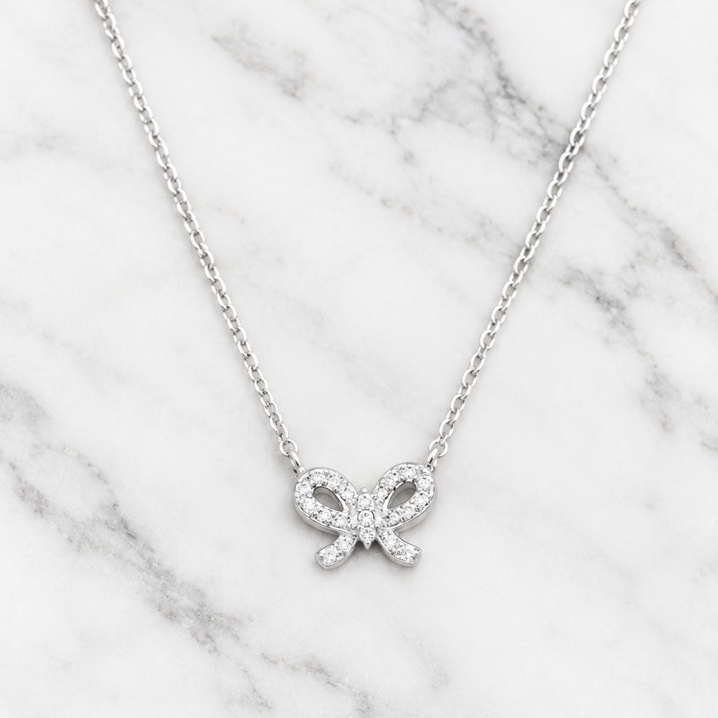 The "Pretty Lil Bow" Necklace