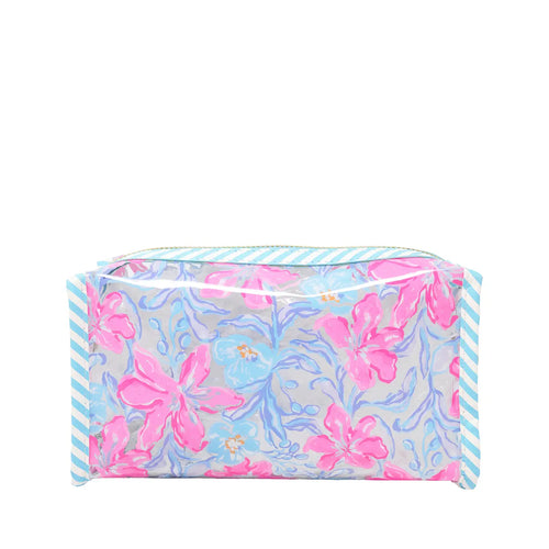 The "Beachside Haven" Pencil Pouch by Lilly Pulitzer