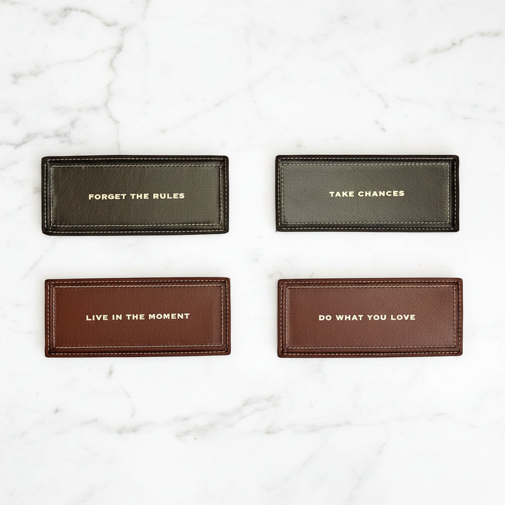 The "Recycled Leather" Trinket Tray