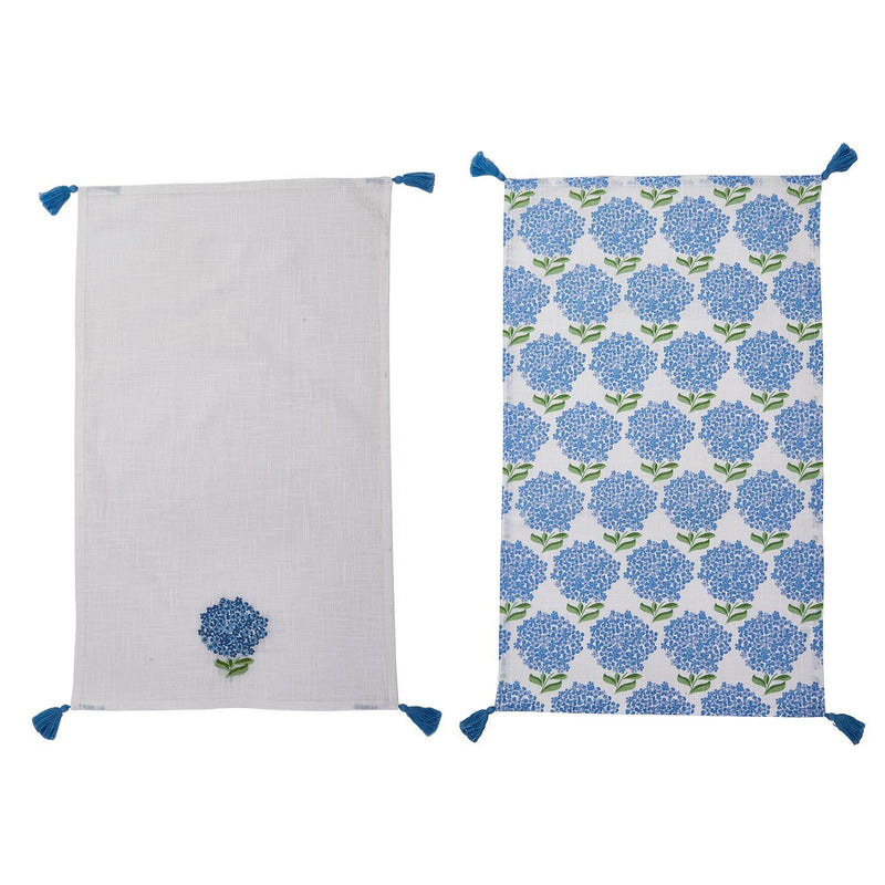 The "Hydrangea" Dish Towel Set