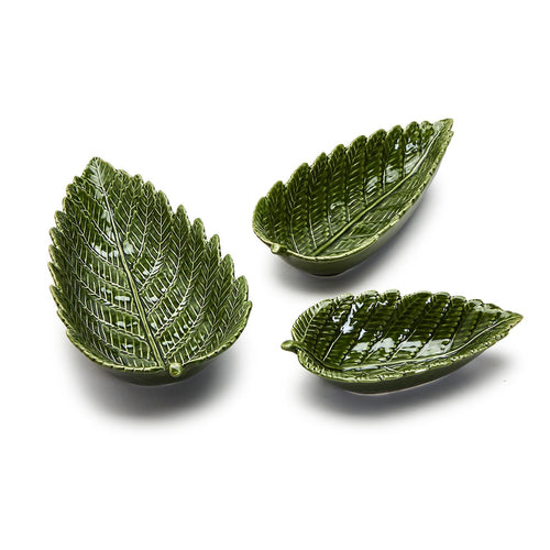 The "Fern Leaf" Tidbit Plates