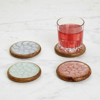 The "Shimmering" Handcrafted Coasters