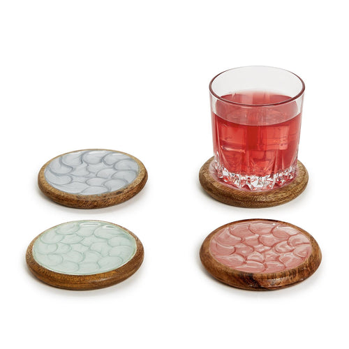 The "Shimmering" Handcrafted Coasters