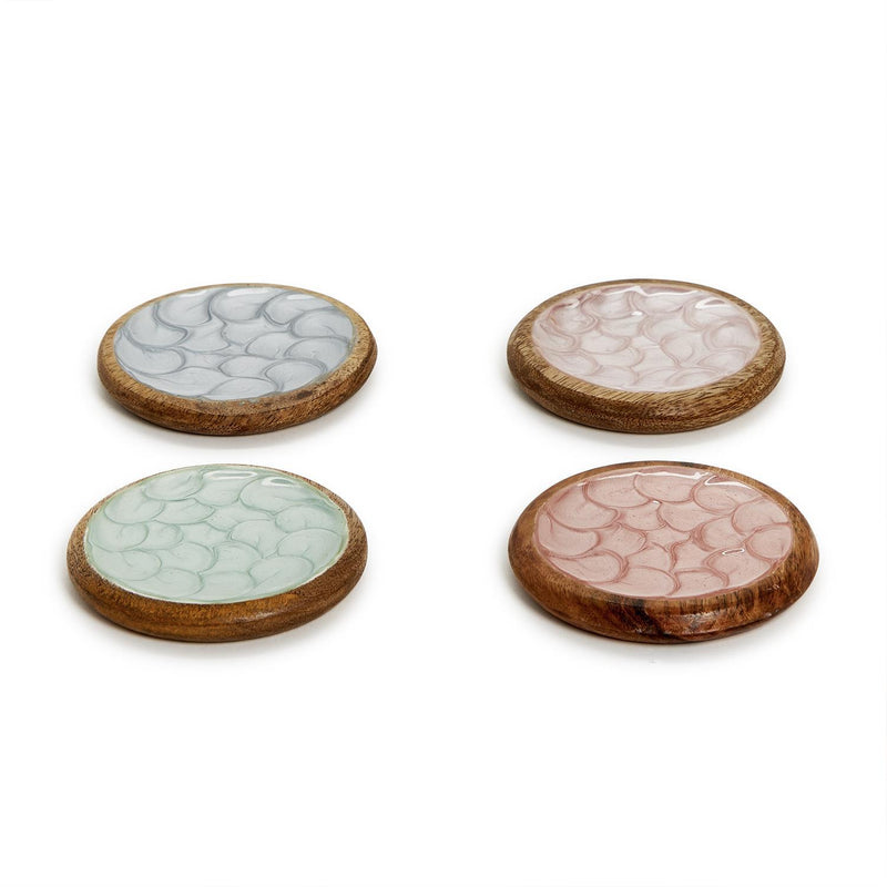 The "Shimmering" Handcrafted Coasters