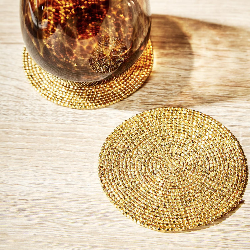 The "Bead Goes On" Beaded Coasters