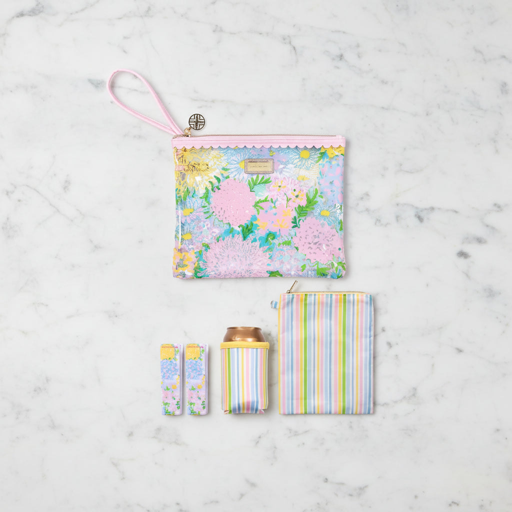 The "Beach Day Pouch" by Lilly Pulitzer