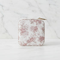 The "Floral" Travel Jewelry Case
