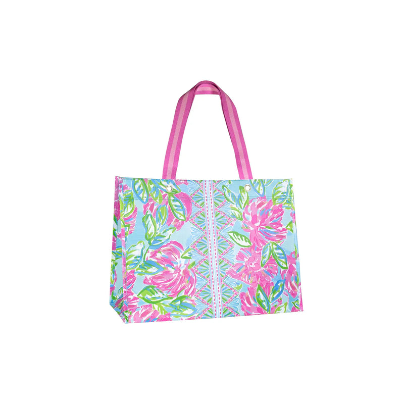 The "Totally Blossom" XL Market Shopper by Lilly Pulitzer