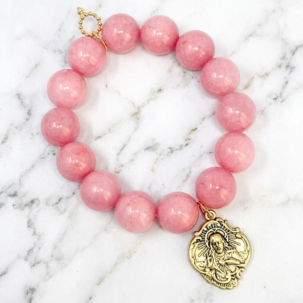The "Sacred Heart and Saint Therese" Bracelet