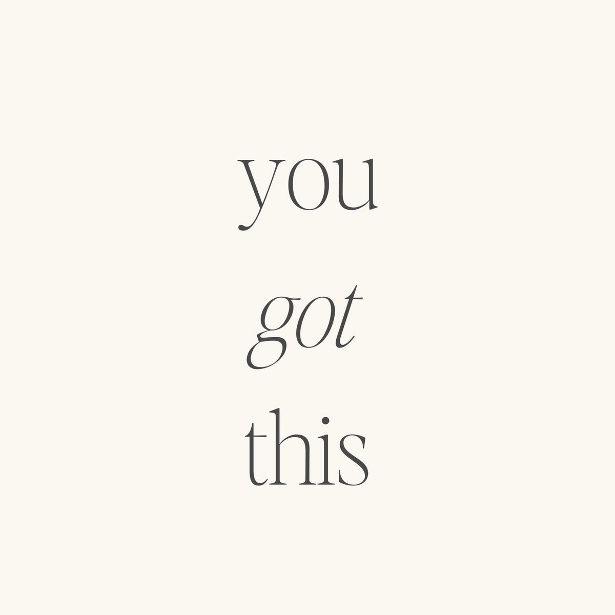 The "You Got This" Bracelet by MantraBand
