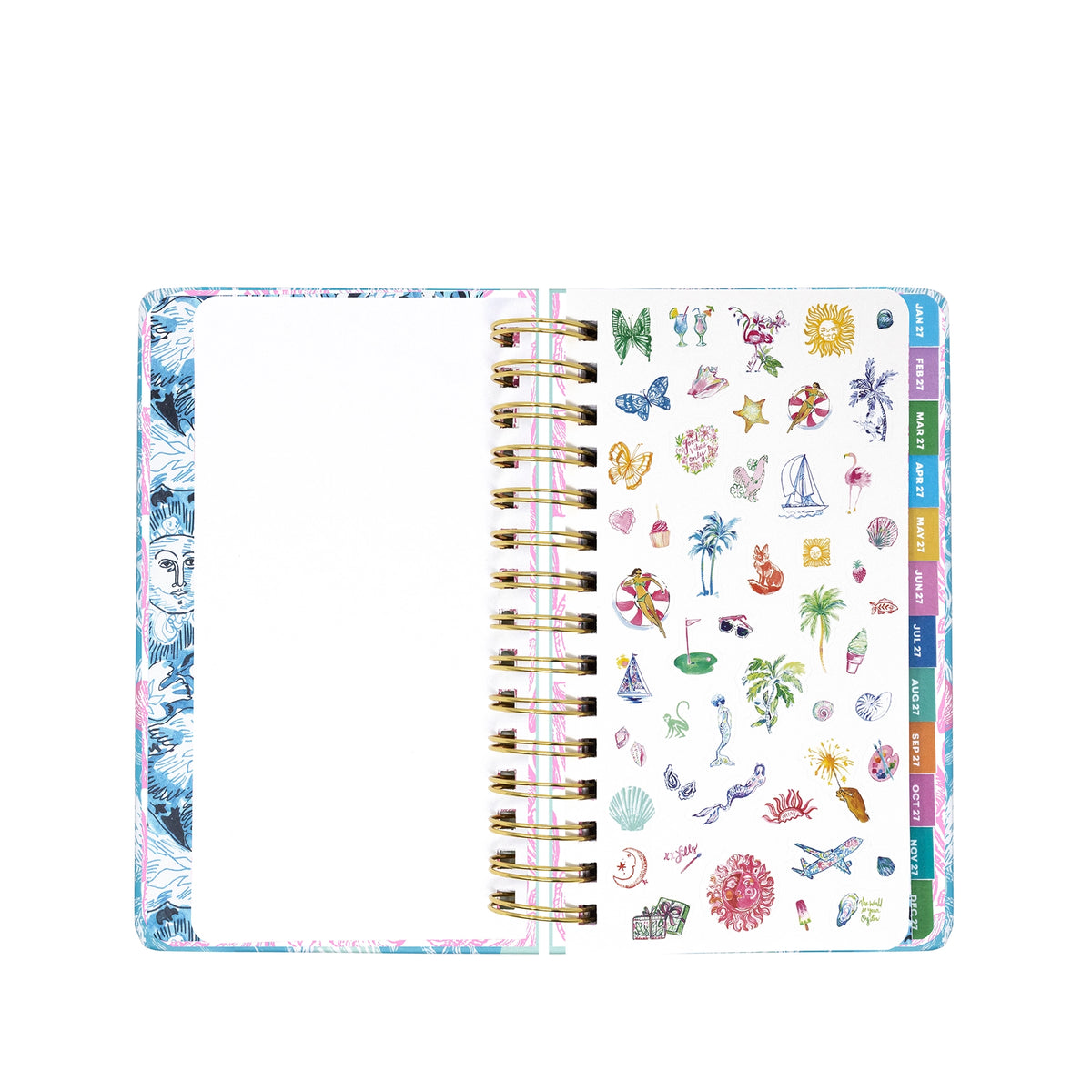 The "Medium 17 Month Agenda" by Lilly Pulitzer