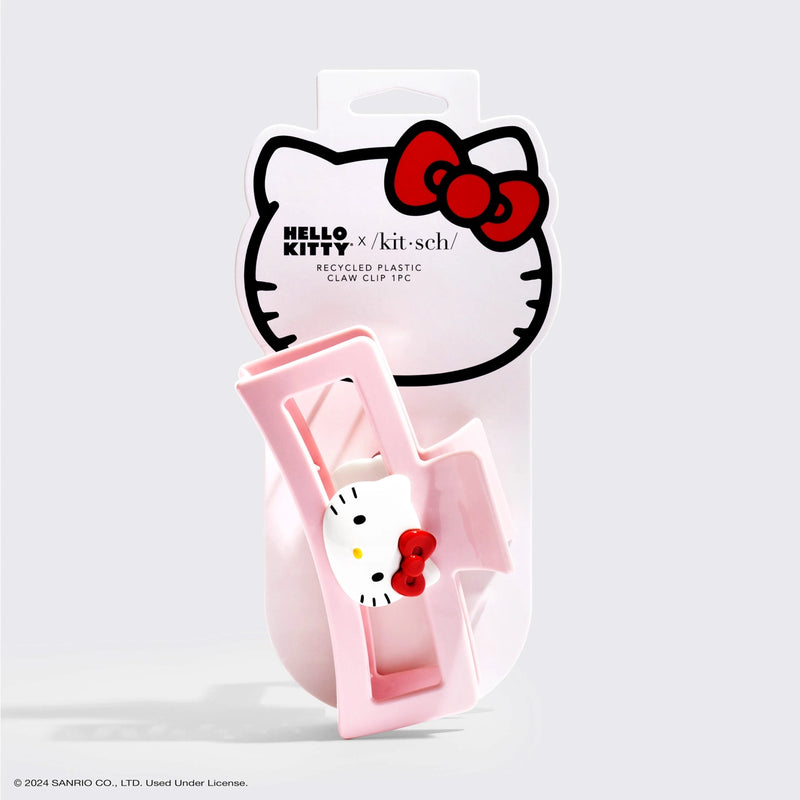 The "Hello Kitty X Kitsch" Recycled Jumbo Open Clawclip