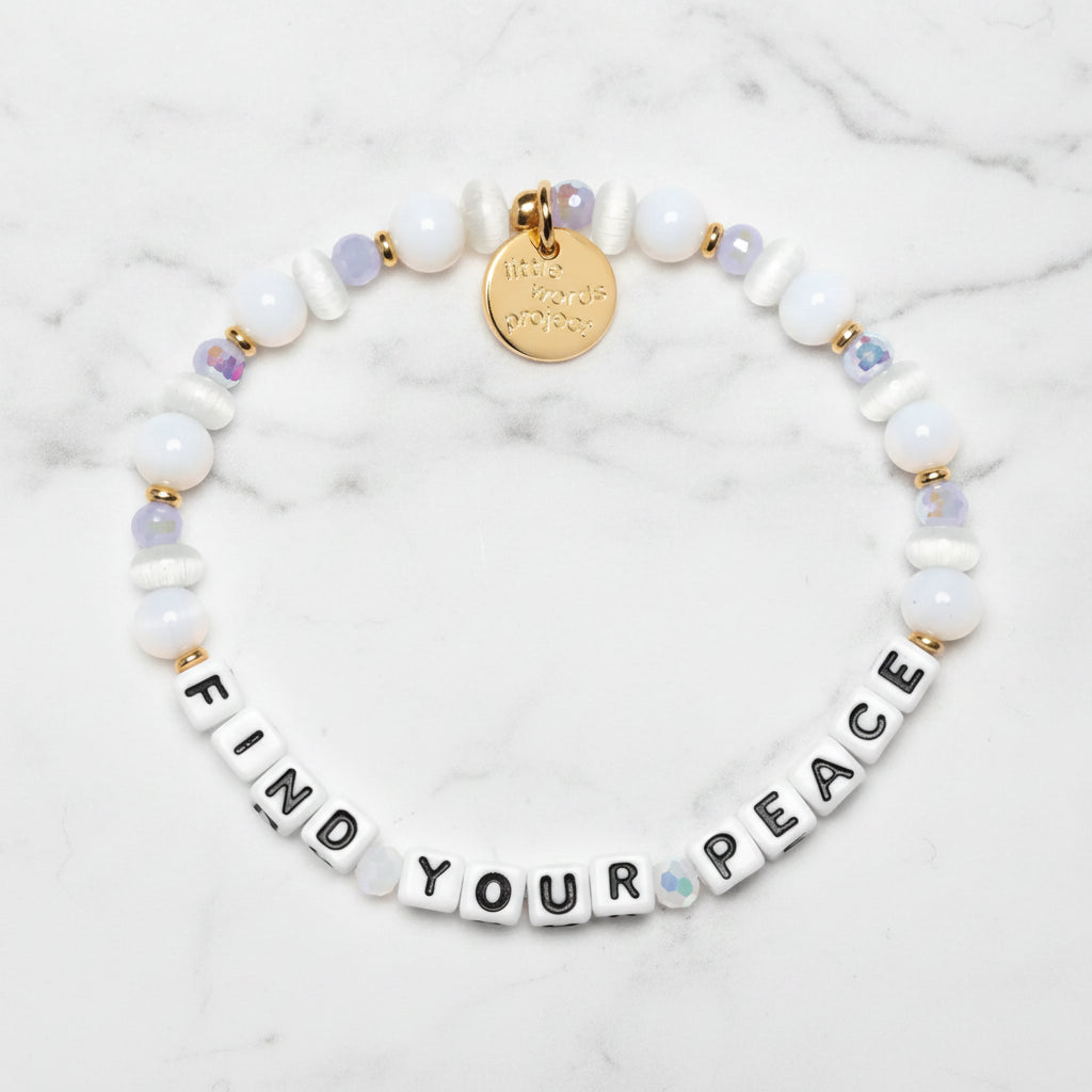 The "Little Words Project" Bracelet