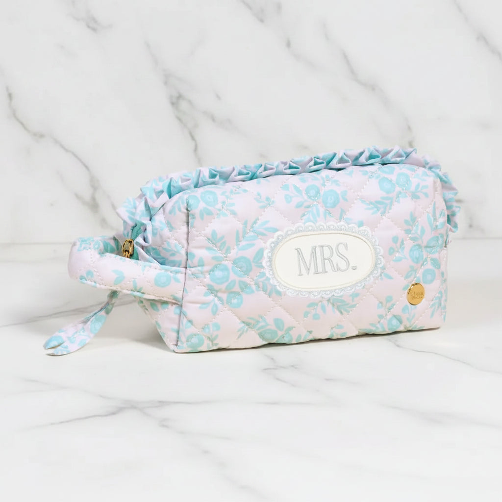 The "Mrs." Quilted Pouch