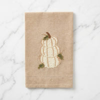 The "Pumpkin" French Knot Decorative Towel