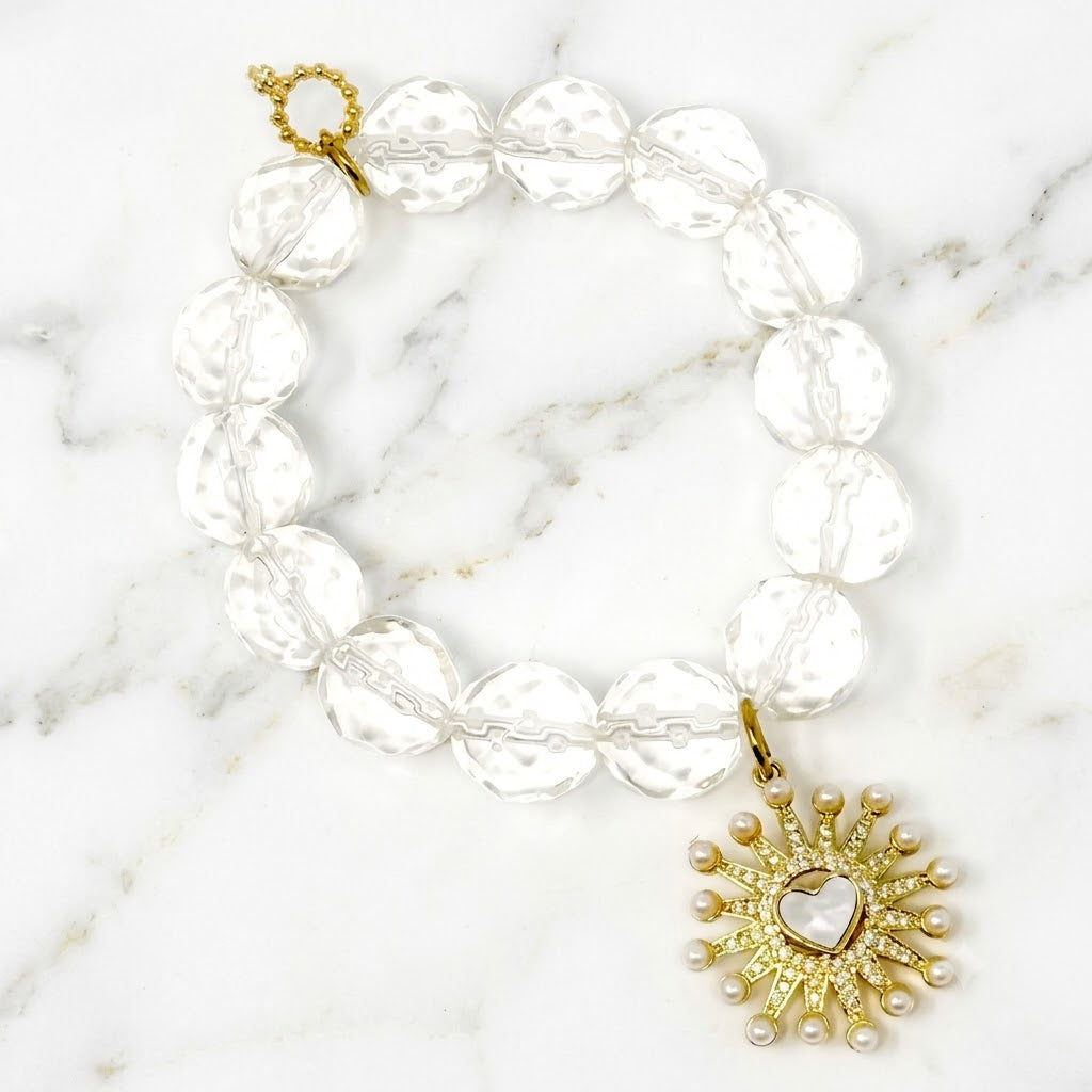 The "Starburst Heart" Bracelet