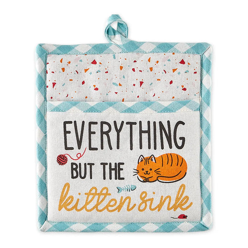 The "Everything but the Kitten Sink" Potholder Set