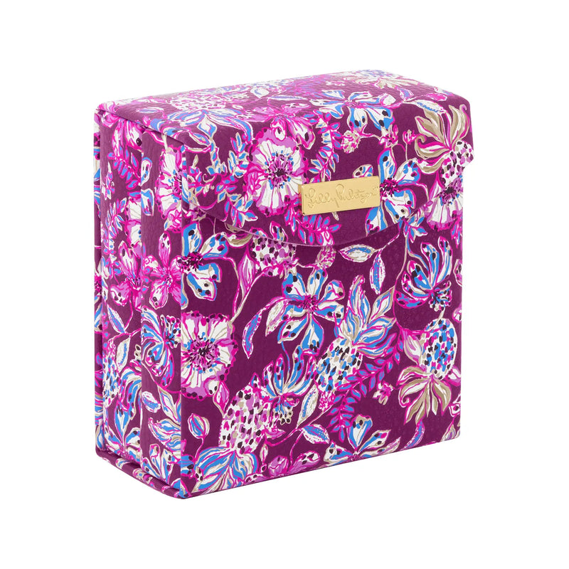 The "Amarena Cherry Tropical" Travel Jewelry Organizer by Lilly Pulitzer