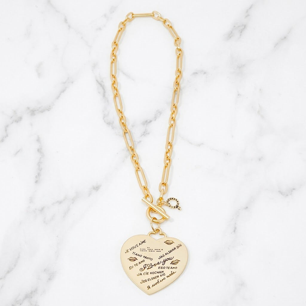 The "Love in a Million Languages" Necklace