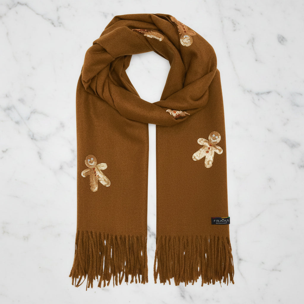The "Gingerbread Man" Scarf