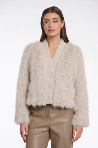 The "Chaimae" Faux Fur Jacket