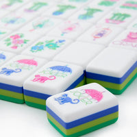 The "Jasmine" Mahjong Tiles by Oh My Mahjong