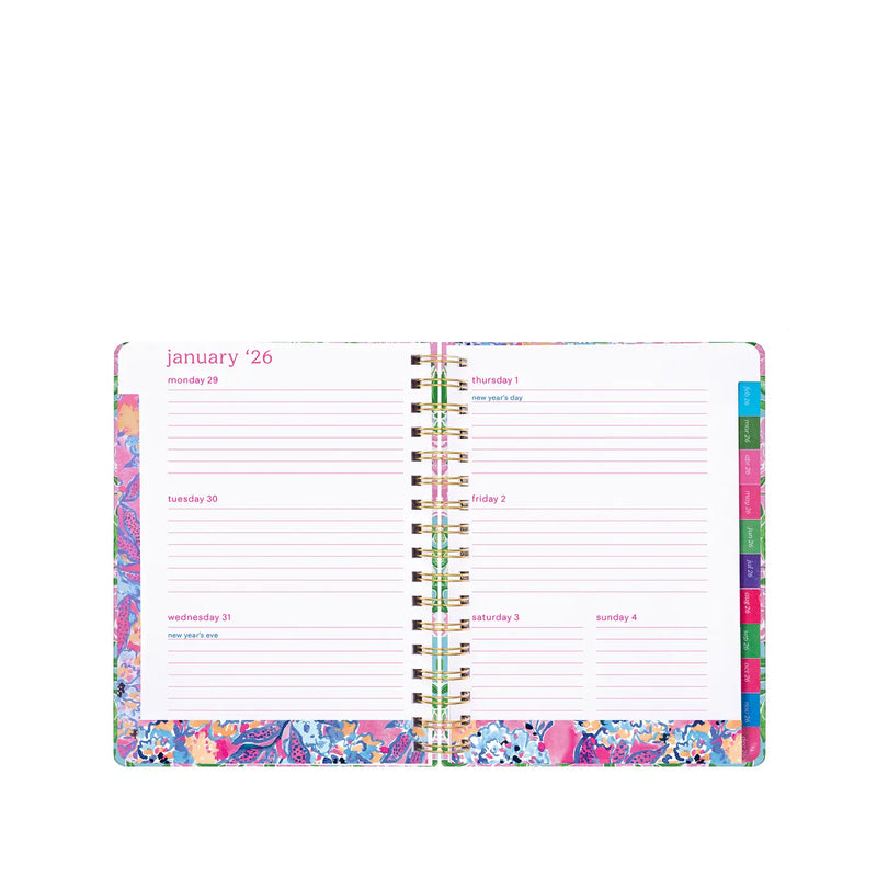 The "2025-2026 17 Month Jumbo Agenda" by Lilly Pulitzer