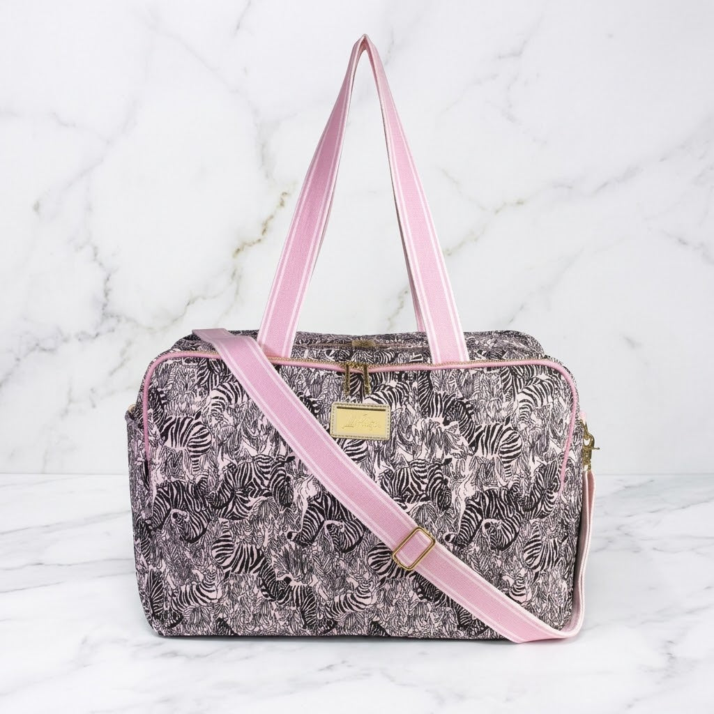 The "Z" Quilted Travel Tote by Lilly Pulitzer