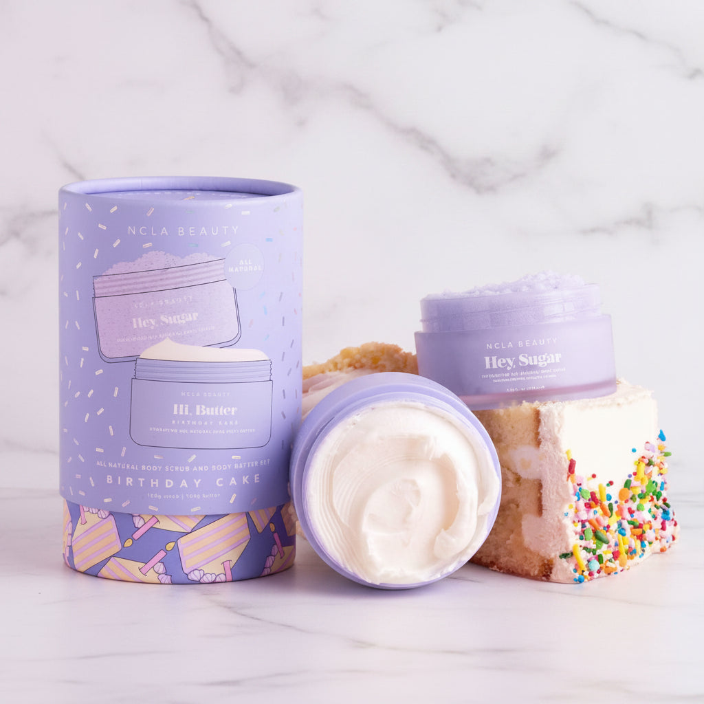 The "All Natural Body Butter and Scrub" Gift Set