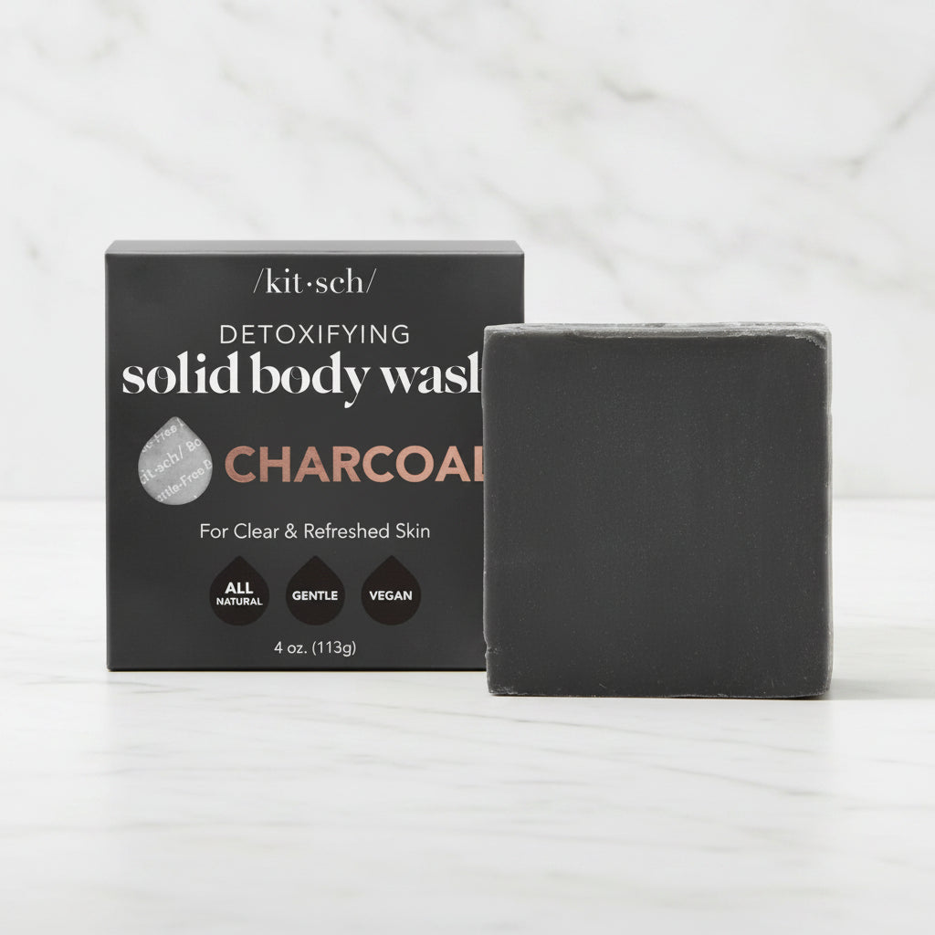 The "Charcoal Detoxifying" Solid Body Wash