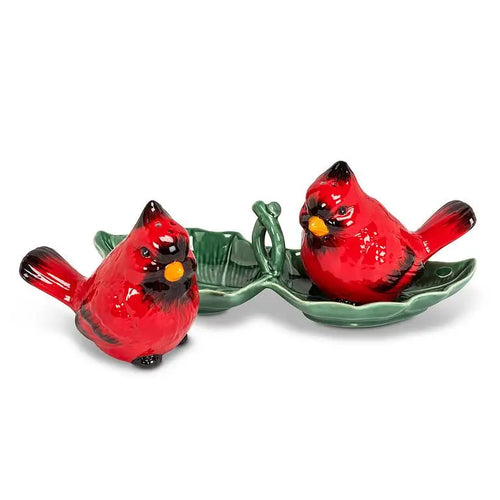 The "Cardinal" Salt and Pepper Shakers