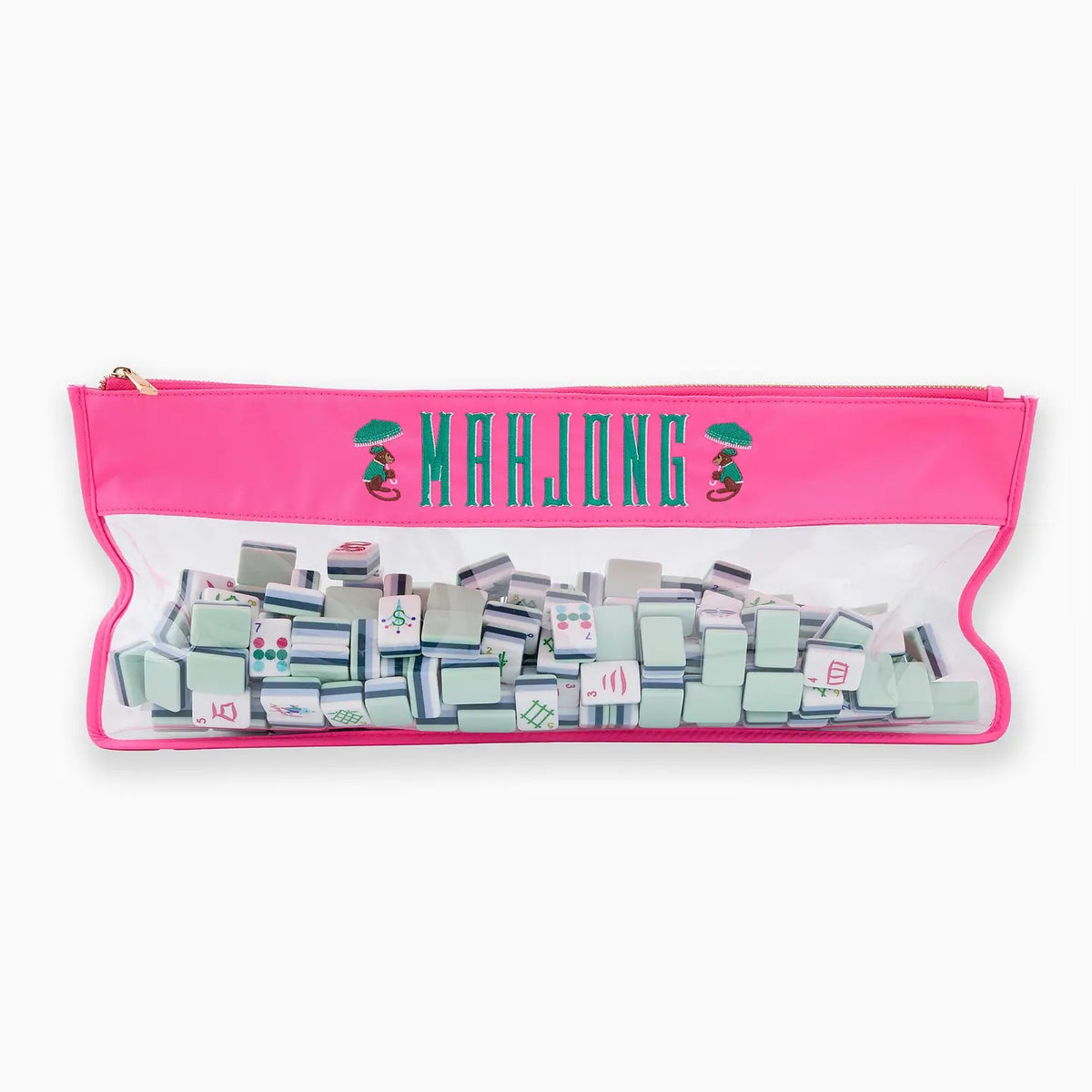 The "Mahjong" Zippered Tile Bag by Oh My Mahjong