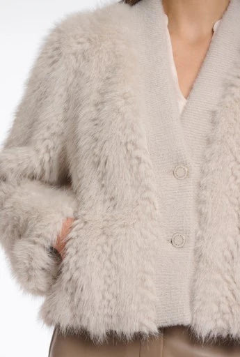 The "Chaimae" Faux Fur Jacket