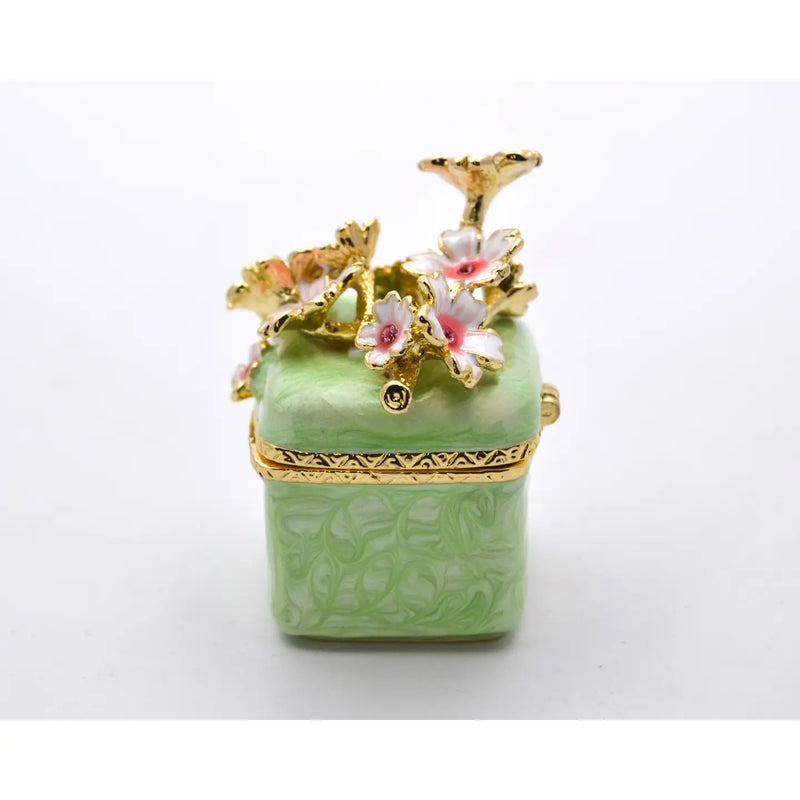 The "Swarovski Floral" Trinket Box