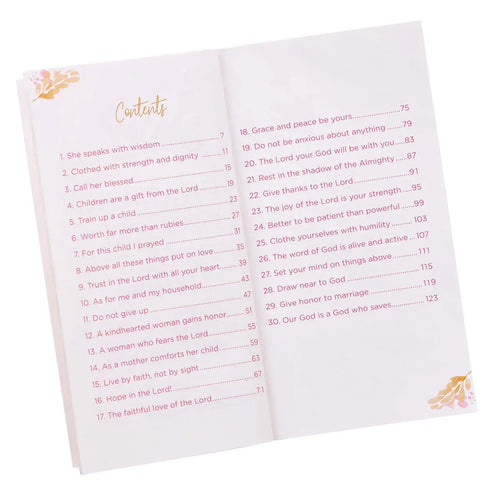 The "Promises of God for Mothers" Devotional Book