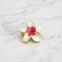 The "Floral Enamel" Hair Clip