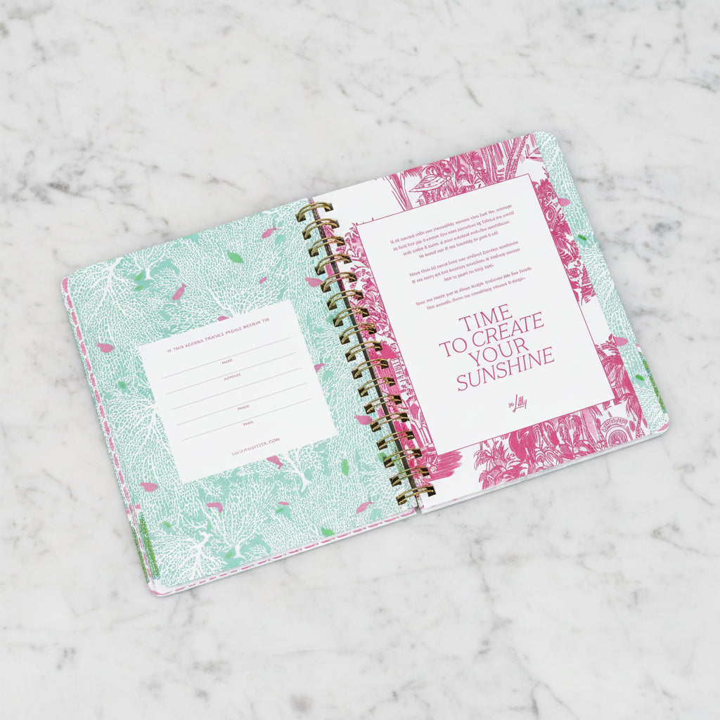The "2026/2027 Large Monthly Agenda" by Lilly Pulitzer