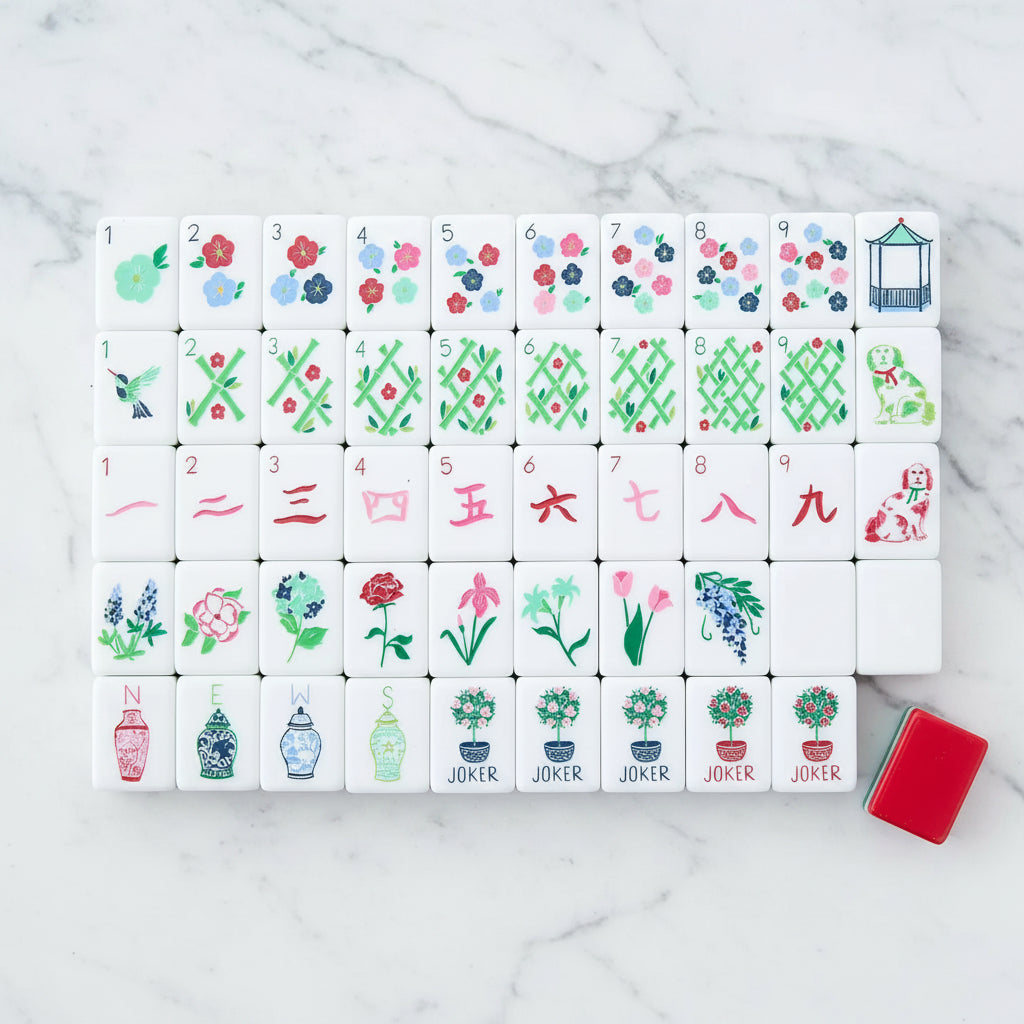 The "Nantucket" Mahjong Tiles by Oh My Mahjong